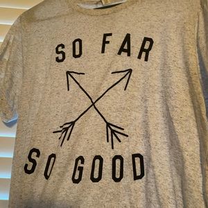 So Far So Good Cotton Tee